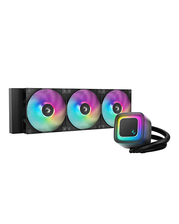 DeepCool LE360 V2 ARGB AIO CPU Liquid Cooler Black