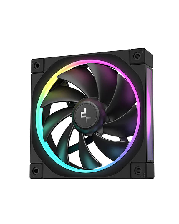 DeepCool FL12 RGB LED 120mm Single Fan Black