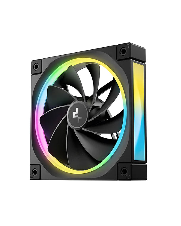 DeepCool FL12 RGB LED 120mm Single Fan Black Reverse