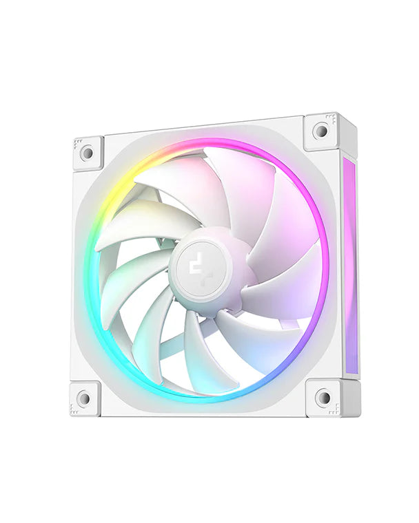 DeepCool FL12 RGB LED 120mm Single Fan White