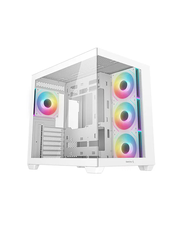 DeepCool CG530 Mid Tower ATX 4F Case White
