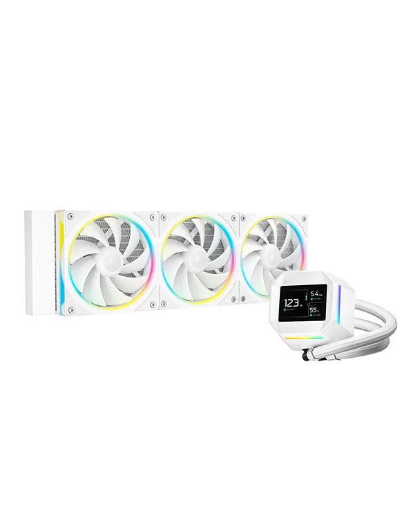 DeepCool LM360 ARGB AIO CPU Liquid Cooler White