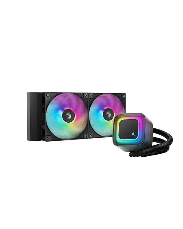 DeepCool LE240 V2 ARGB AIO CPU Liquid Cooler Black