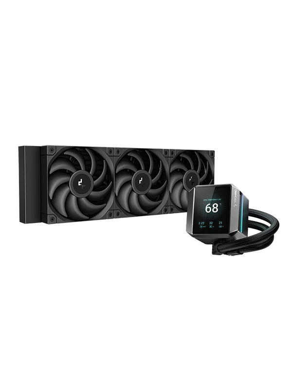 DeepCool Mystique 360 ARGB AIO CPU Liquid Cooler Black