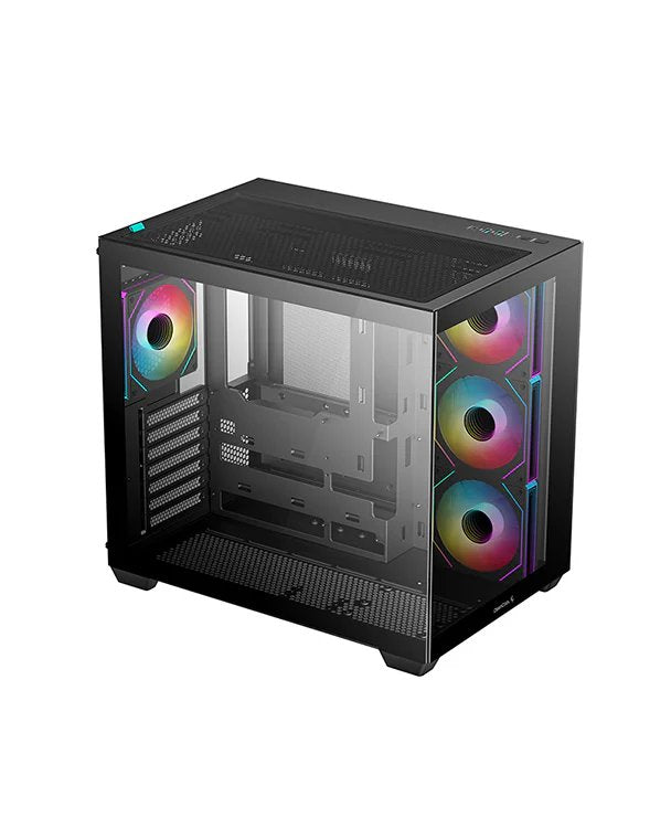 DeepCool CG530 4F Mid-Tower Gaming Case – Black ARGB
