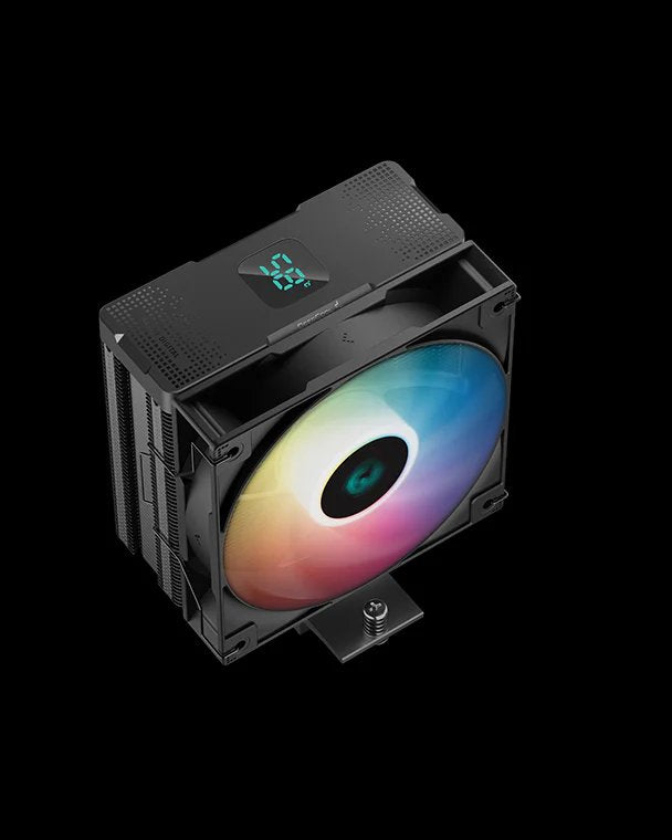DeepCool AG400 Digital – Black CPU Air Cooler with ARGB