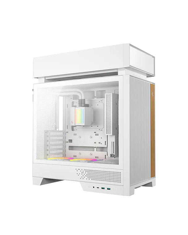 DeepCool CL6600 Hyper-Split ATX Mid Tower Case White