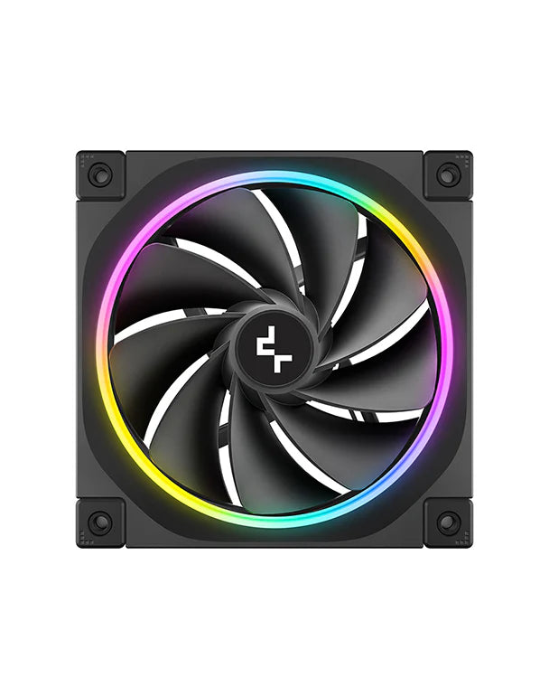 DeepCool FL12 RGB LED 120mm Single Fan Black Reverse