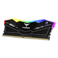 TeamGroup T-Force Delta RGB 32GB (2x16GB) DDR5 6000MHz CL38 RAM - Black