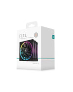 DeepCool FL12 RGB LED 120mm 3 Pack Fans Black