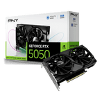 PNY GeForce RTX 5050 Dual Fan 8GB GDDR6 Graphics Card
