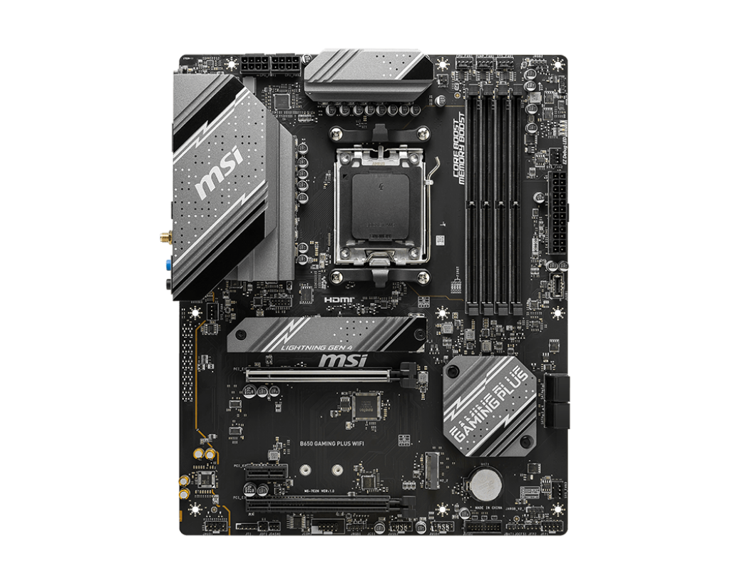 MSI B650 GAMING PLUS WIFI AM5 DDR5 WiFi 6E Gaming Motherboard
