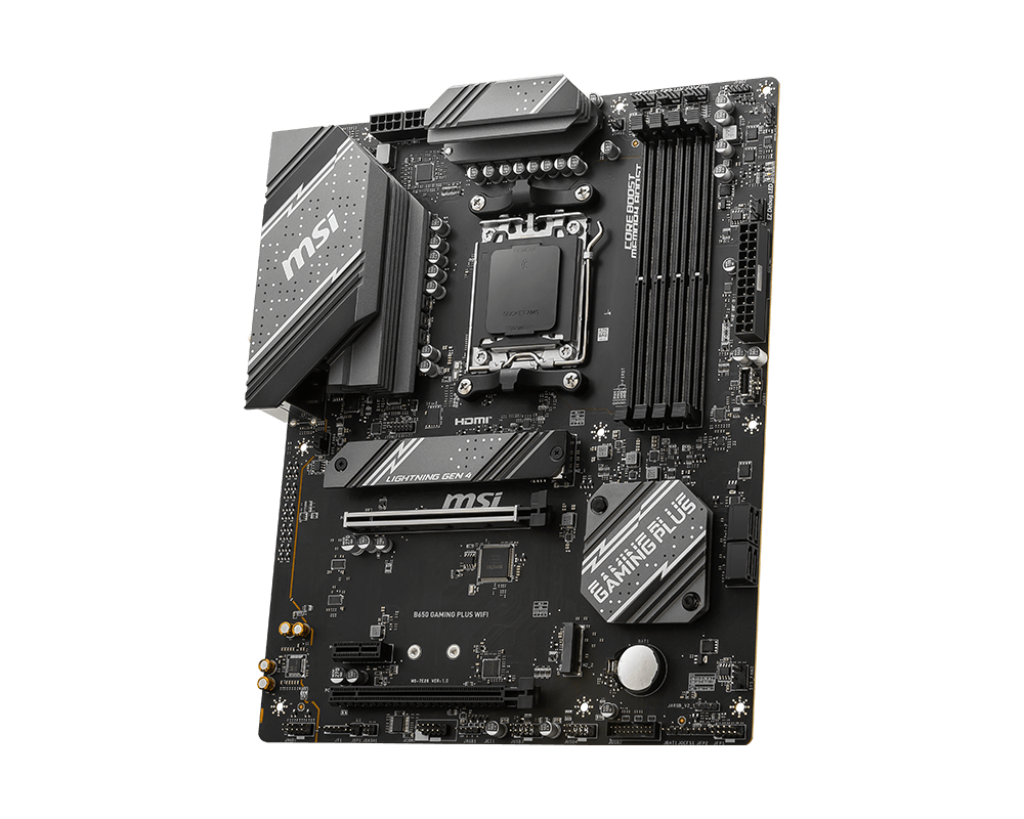 MSI B650 GAMING PLUS WIFI AM5 DDR5 WiFi 6E Gaming Motherboard