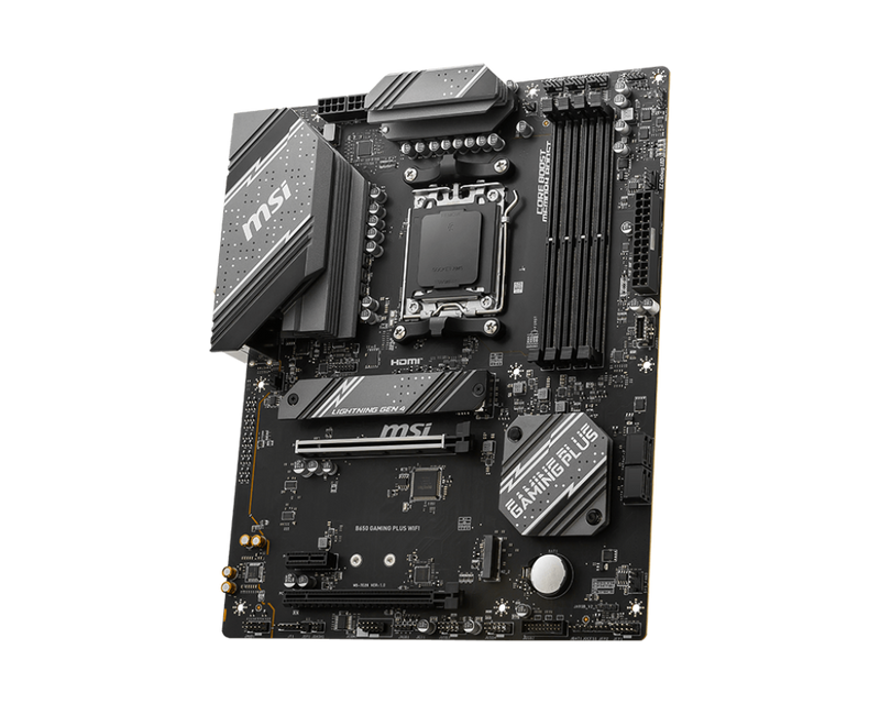 MSI B650 GAMING PLUS WIFI AM5 DDR5 WiFi 6E Gaming Motherboard