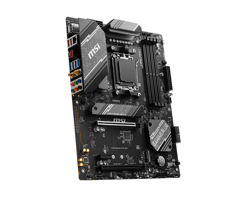MSI B650 GAMING PLUS WIFI AM5 DDR5 WiFi 6E Gaming Motherboard