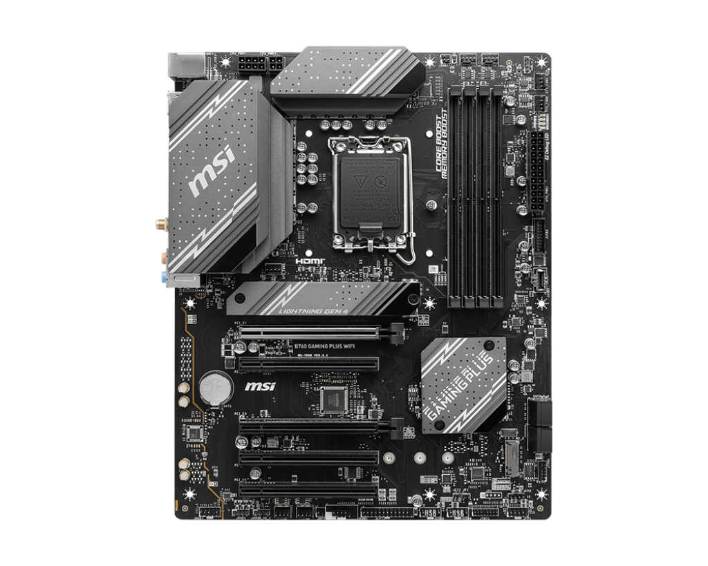 MSI B760 GAMING PLUS WIFI DDR5 ATX Motherboard