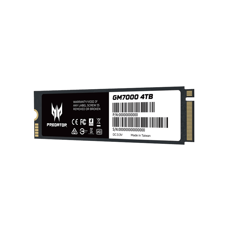 Acer Predator GM6 2TB 2280 PCIE GEN4 M.2 NVMe SSD