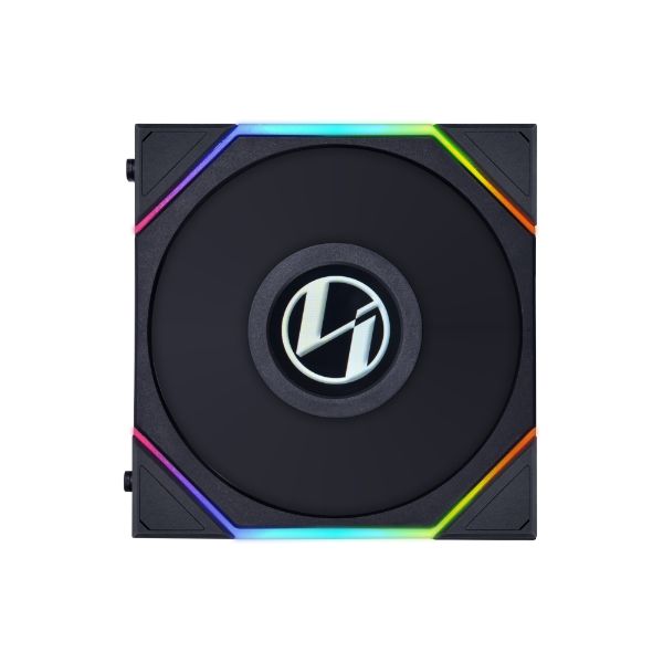 Lian Li UNI FAN TL-LCD 120mm Reverse Black – Wireless Single ARGB Fan