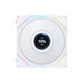 Lian Li UNI FAN TL-LCD 120mm White – Wireless Single ARGB Fan