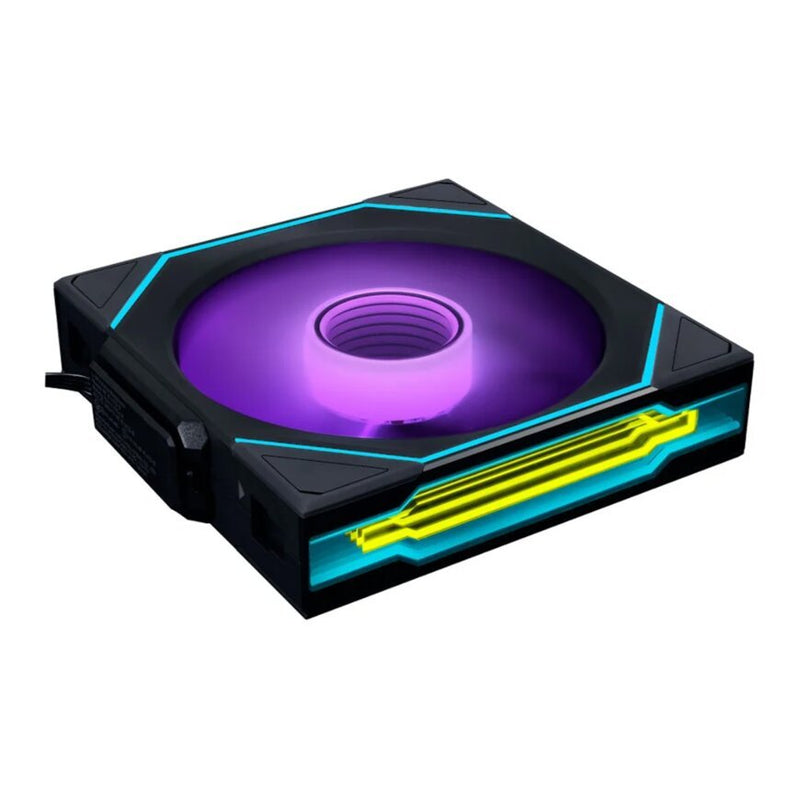 Lian Li UNI FAN SL-INFINITY 120 Black – Wireless Single ARGB Fan