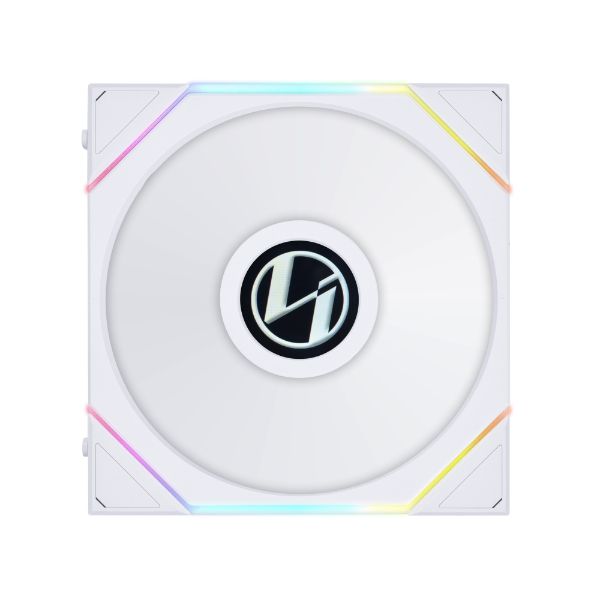 Lian Li UNI FAN TL-LCD 120mm Reverse White – Wireless Single ARGB Fan