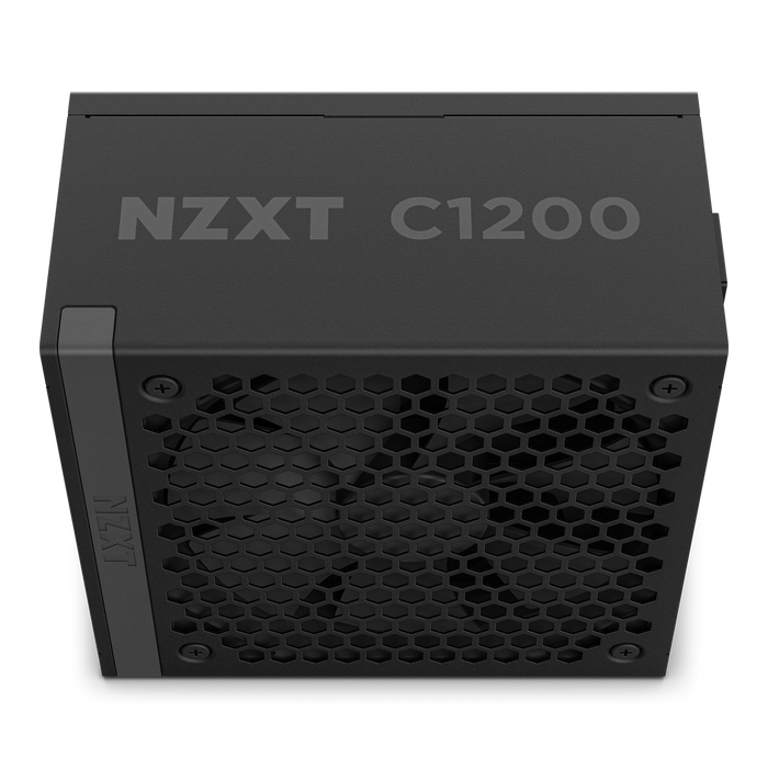NZXT C1200 1200W 80+ Gold PCIE 5.1 ATX 3.1 Power Supply Black