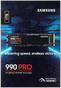 SAMSUNG 990 Pro 1TB NVMe M.2 PCIe Gen 4.0 x4 Internal SSD