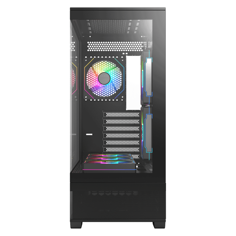 AceGeek Cruiser L460 E-ATX Mid-Tower Case - Black