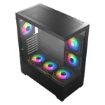 AceGeek Cruiser L460 E-ATX Mid-Tower Case - Black