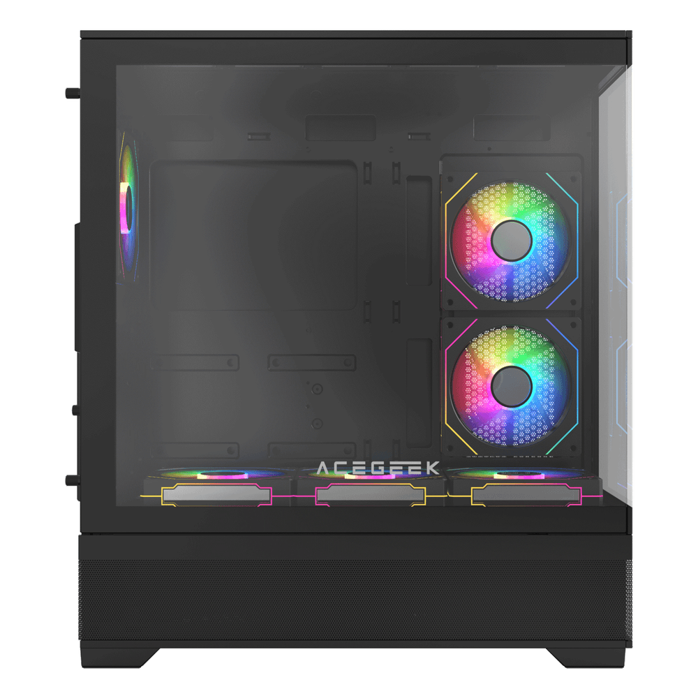 AceGeek Cruiser L460 E-ATX Mid-Tower Case - Black