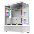 AceGeek Cruiser L460 E-ATX Mid-Tower Case - White