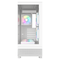 AceGeek Cruiser L460 E-ATX Mid-Tower Case - White