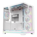 AceGeek MERCURY R425X RGB Mid Tower ATX Case - White