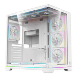 AceGeek MERCURY R425X RGB Mid Tower ATX Case - White