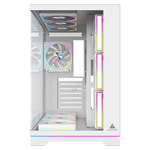 AceGeek MERCURY R425X RGB Mid Tower ATX Case - White