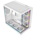 AceGeek MERCURY R425X RGB Mid Tower ATX Case - White