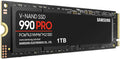 SAMSUNG 990 Pro 1TB NVMe M.2 PCIe Gen 4.0 x4 Internal SSD