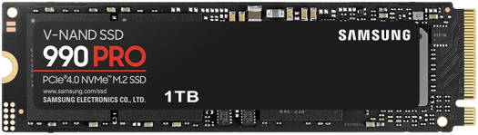 SAMSUNG 990 Pro 1TB NVMe M.2 PCIe Gen 4.0 x4 Internal SSD