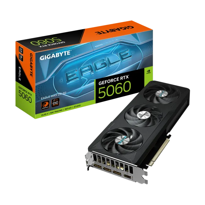 Gigabyte GeForce RTX 5060 EAGLE MAX OC 8GB Graphics Card