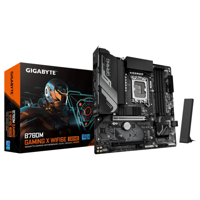 Gigabyte B760M Gaming X WIFI6E GEN5 M-ATX Motherboard