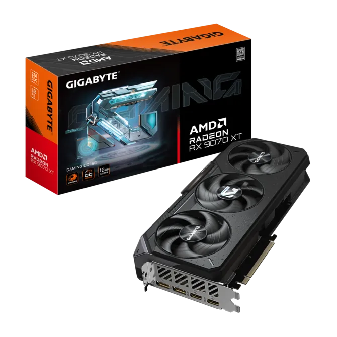 Gigabyte Radeon RX 9070 XT GAMING OC 16GB Graphics Card