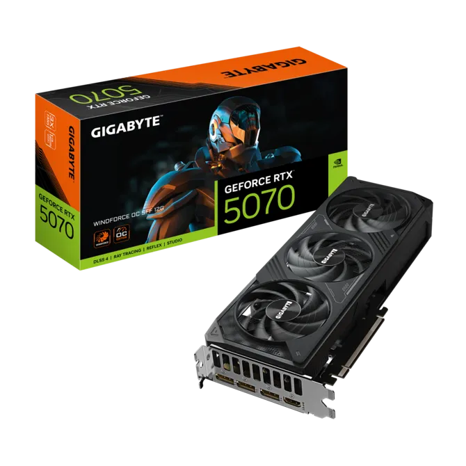 Gigabyte WINDFORCE GeForce RTX 5070 WINDFORCE OC SFF 12GB Graphics Card