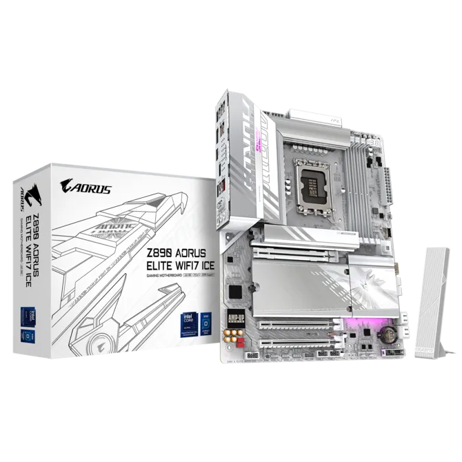Gigabyte Z890 AORUS ELITE WIFI7 ICE ATX Motherboard