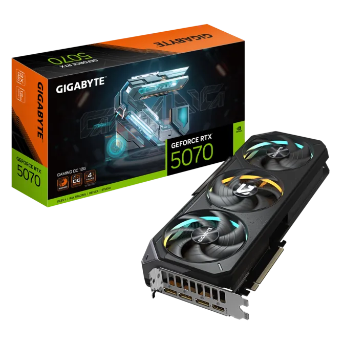 Gigabyte GeForce RTX 5070 GAMING OC 12GB Graphics Card