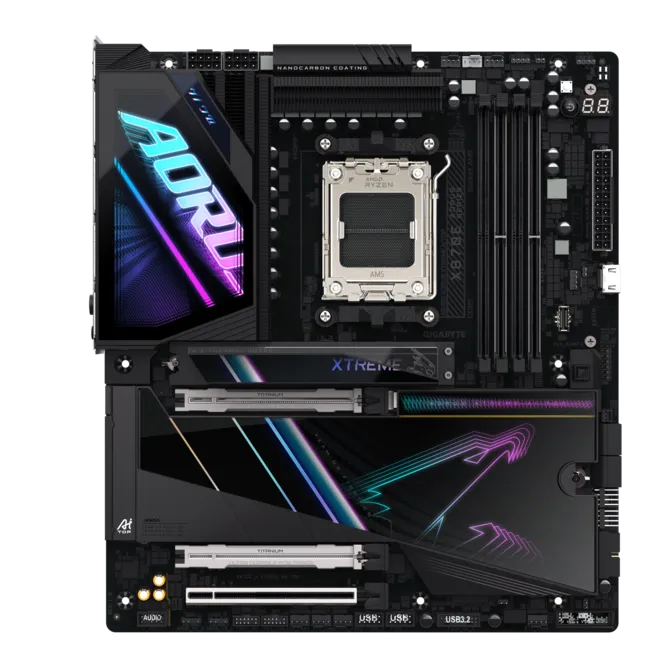 Gigabyte X870E AORUS Xtreme AI TOP PCIe 5.0 AM5 Gaming Motherboard