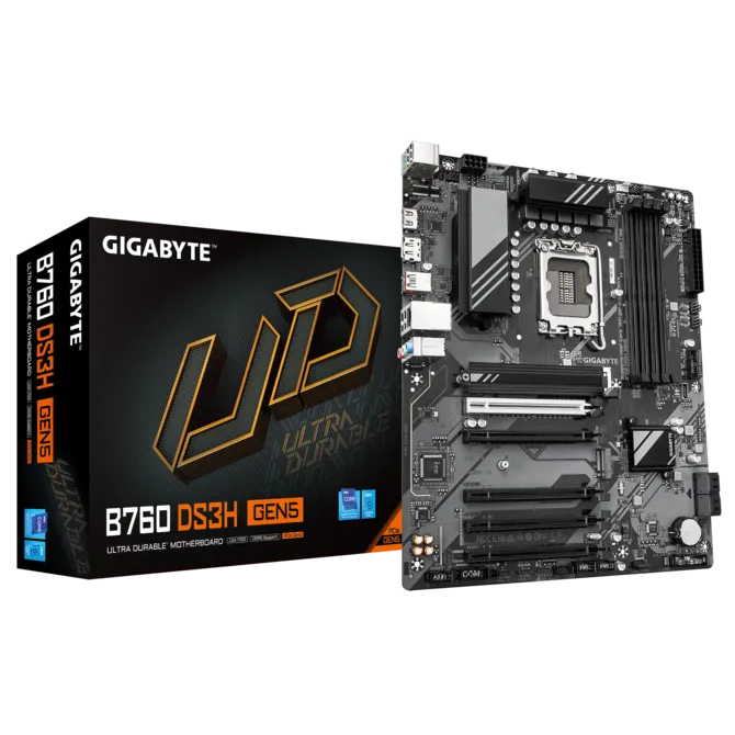 Gigabyte B760 DS3H GEN5 ATX Motherboard
