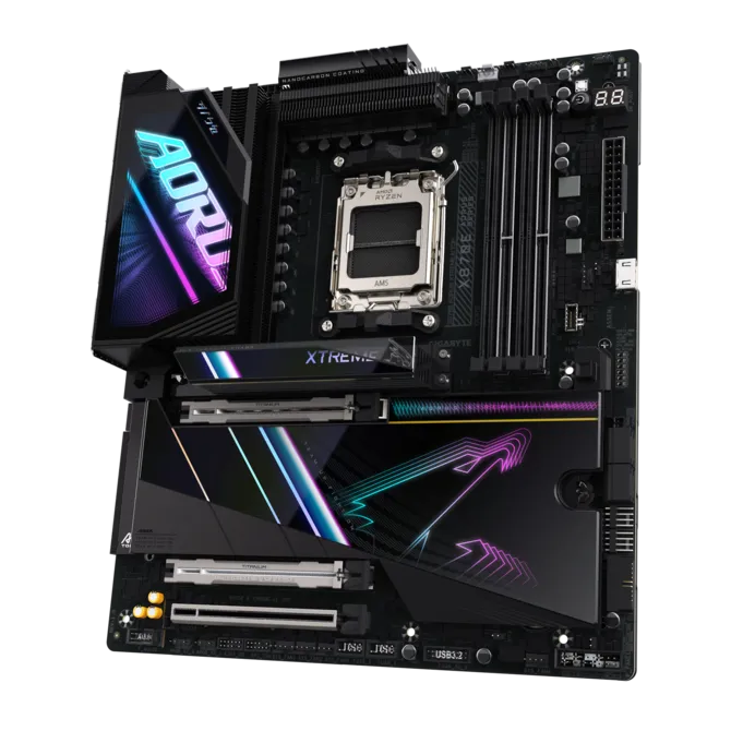 Gigabyte X870E AORUS Xtreme AI TOP PCIe 5.0 AM5 Gaming Motherboard