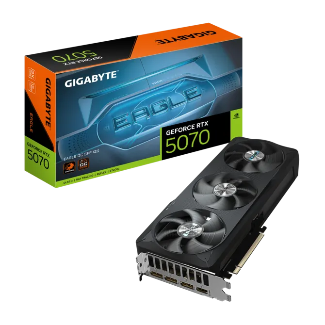 Gigabyte EAGLE GeForce RTX 5070 OC SFF 12GB Graphics Card