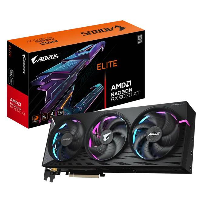 Gigabyte AORUS Radeon RX 9070 XT ELITE 16GB Graphics Card