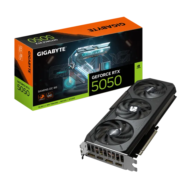 Gigabyte GeForce RTX 5050 GAMING OC 8G Graphics Card